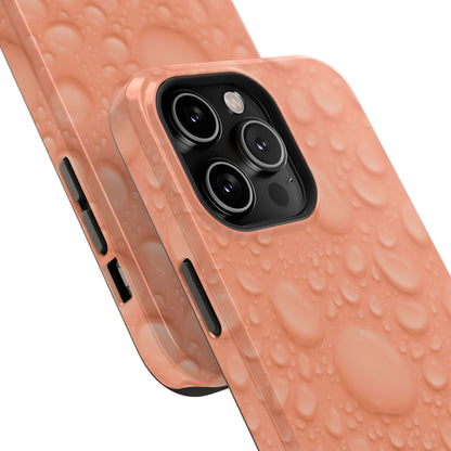 Impact-Resistant Phone Case – Apricot Rain