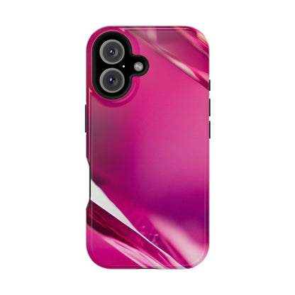 Impact-Resistant Phone Case – Magenta Motion