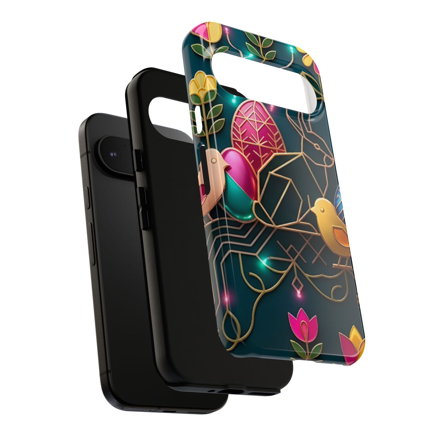 Protective Phone Case – Jeweled Garden