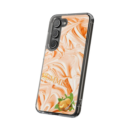Clear Phone Case – Peach Sorbet
