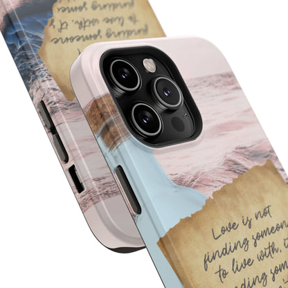Impact-Resistant Phone Case – Written in the Tide – Compatible with iPhone 11–17 & Samsung Galaxy S22–S26 Series