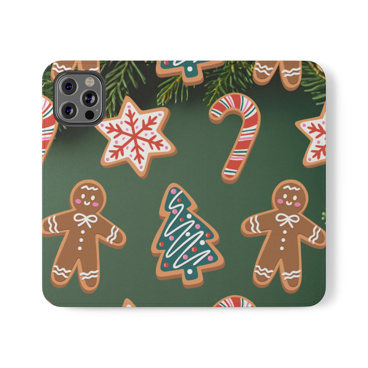 Flip Case – Cookie Season – Compatible with iPhone 11–17 & Samsung Galaxy S21–S25 Series