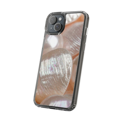 Clear Phone Case – Blush Pearl
