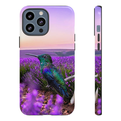 Protective Phone Case – Hummingbird Reverie
