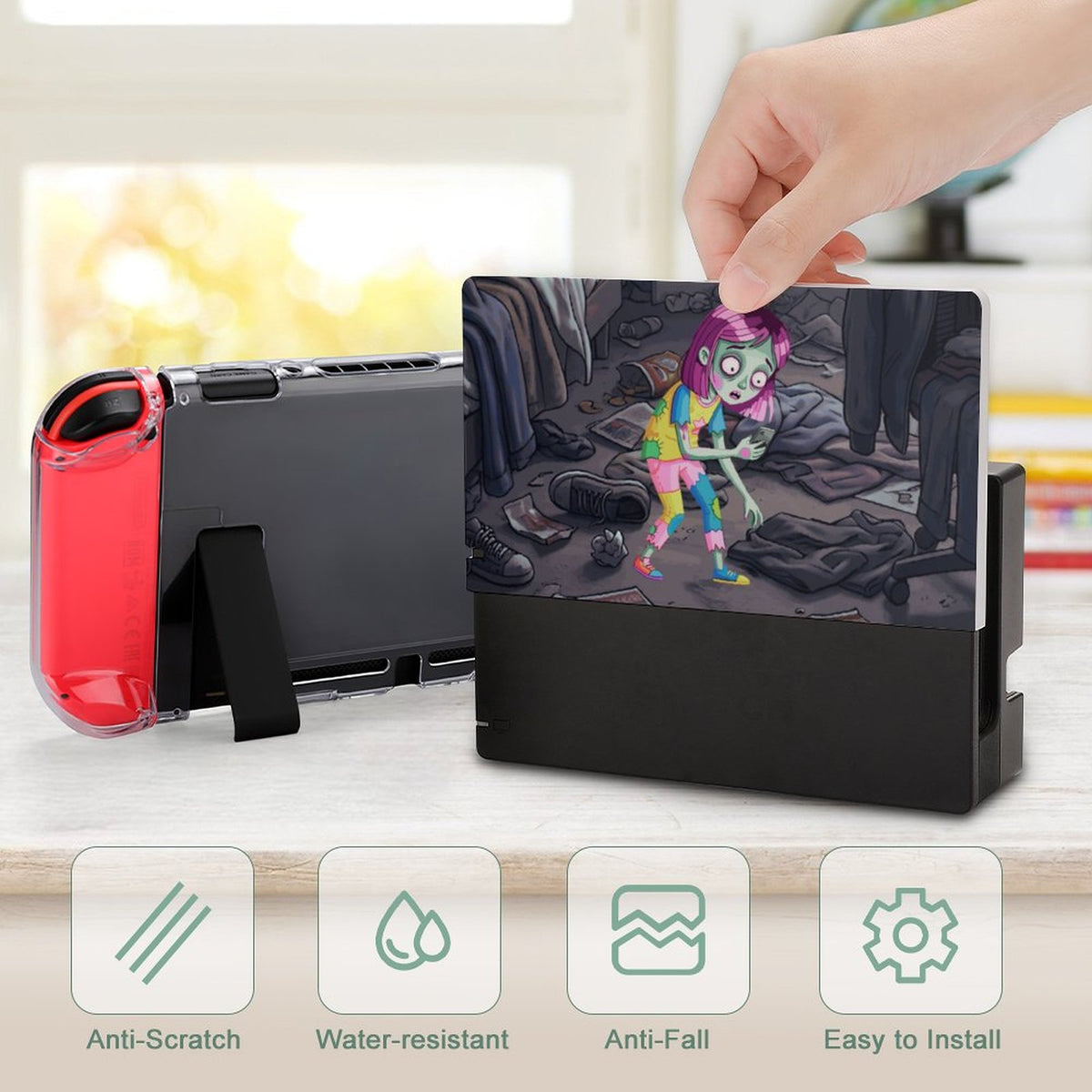 Console Dock Cover – Game Over