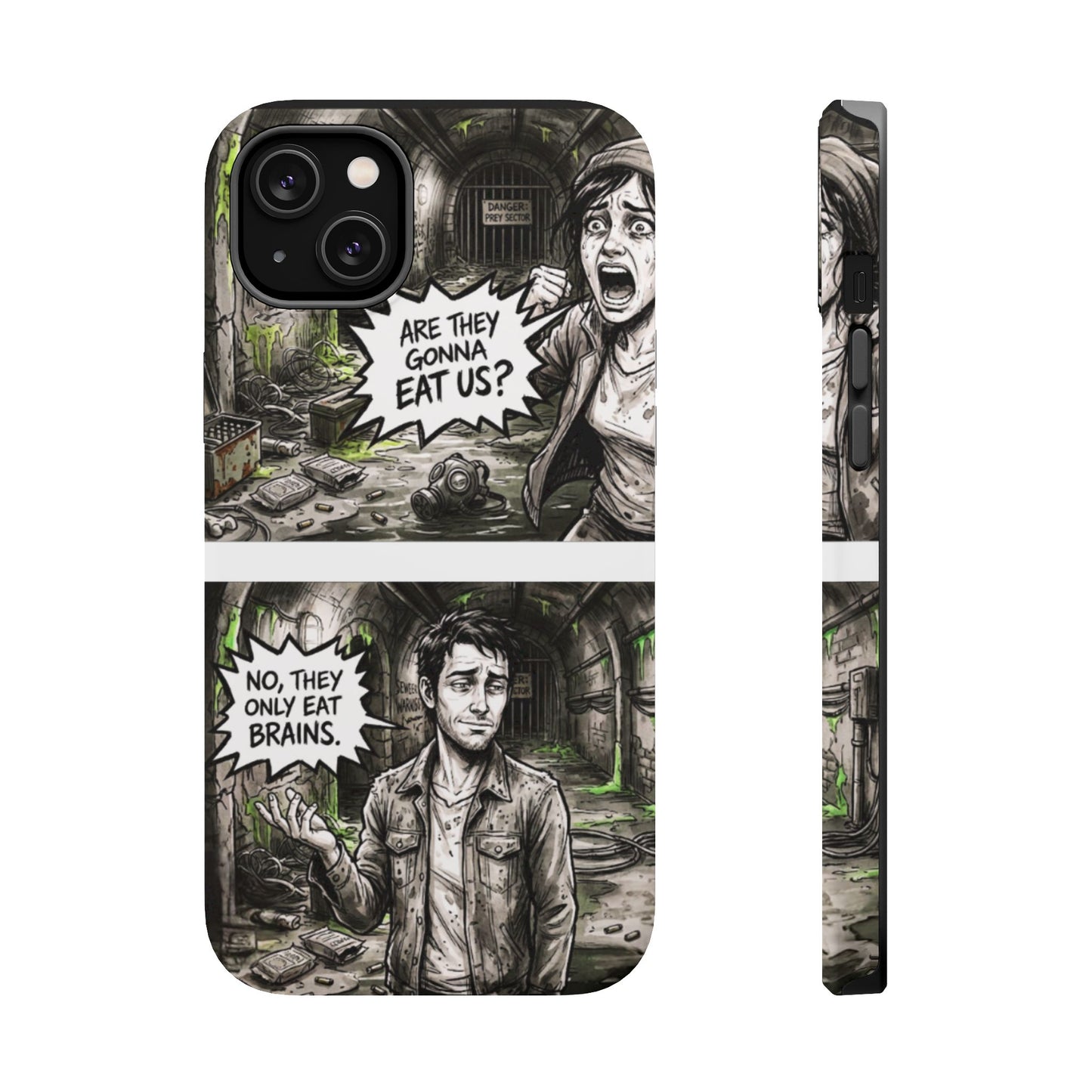 Wireless-Charging Compatible Case – Brains Only