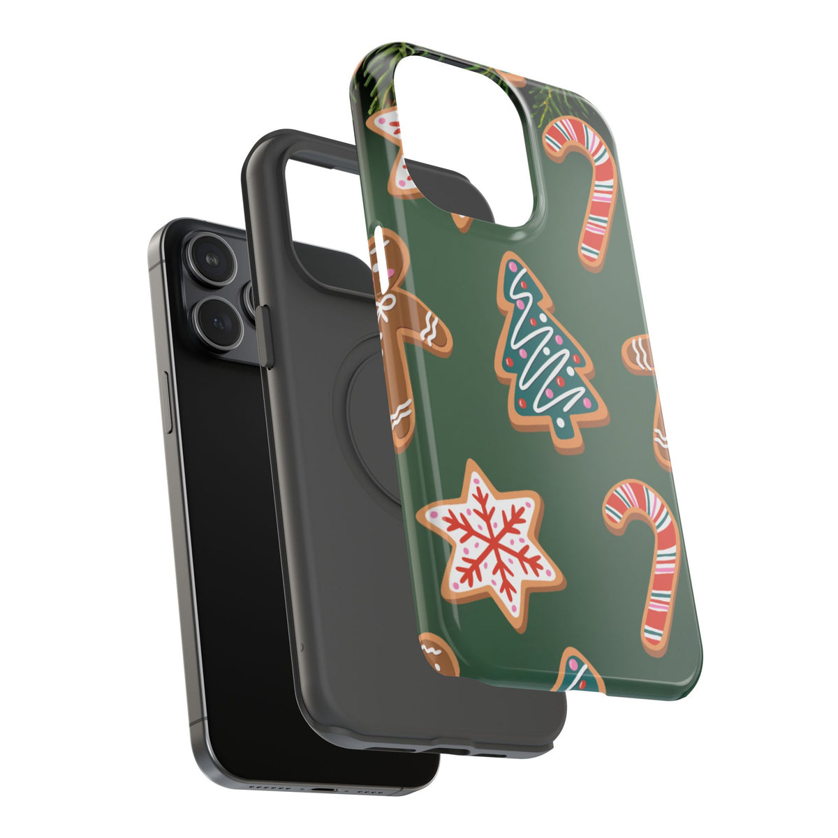 Impact-Resistant Phone Case – Cookie Season – Compatible with iPhone 11–17 & Samsung Galaxy S22–S26 Series