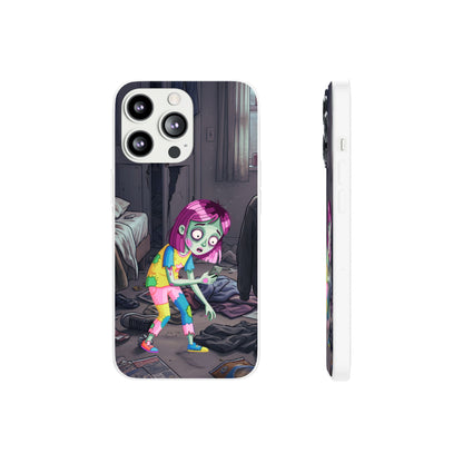 Zombie Girl Phone Case — Cute Creepy Cartoon Phone Cover