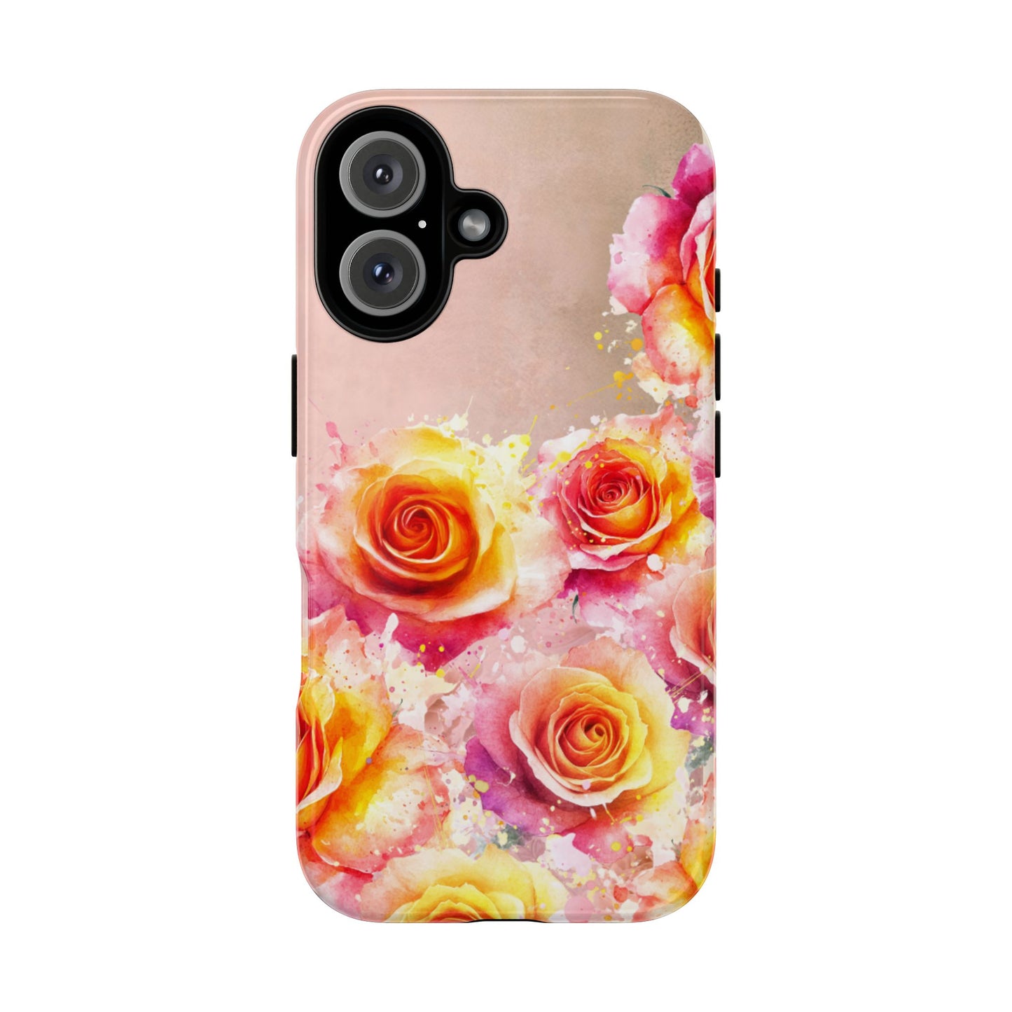 Protective Phone Case – Sunset Roses