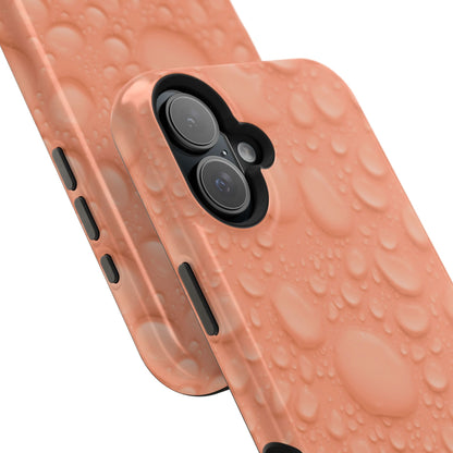 Impact-Resistant Phone Case – Apricot Rain