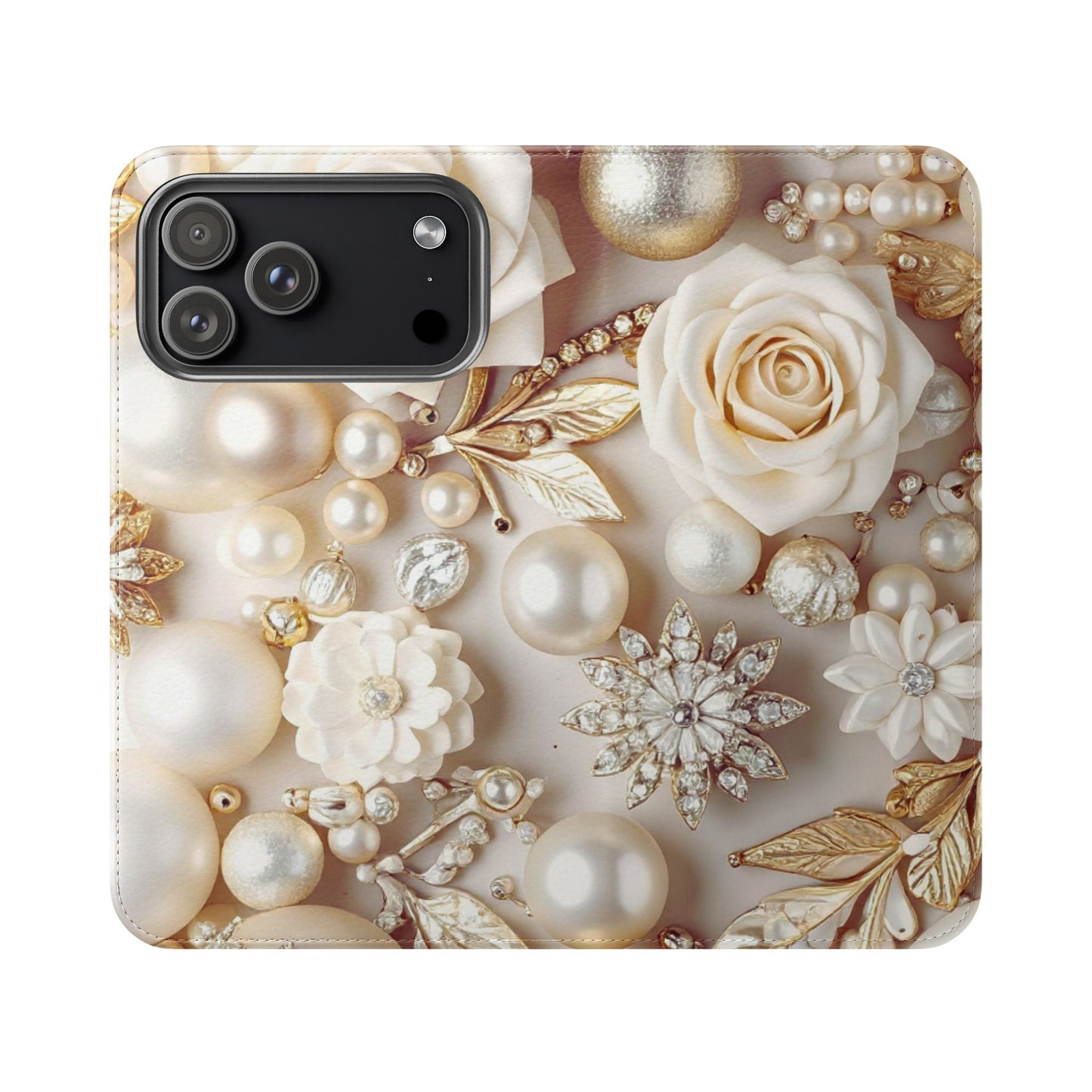 Flip Case – Ivory Opulence