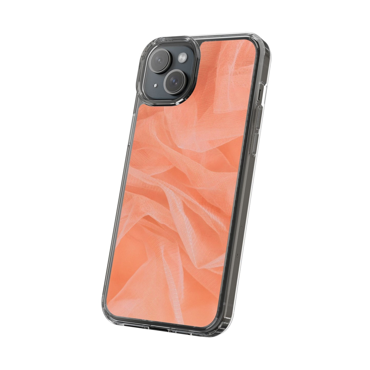 Clear Phone Case – Coral Veil