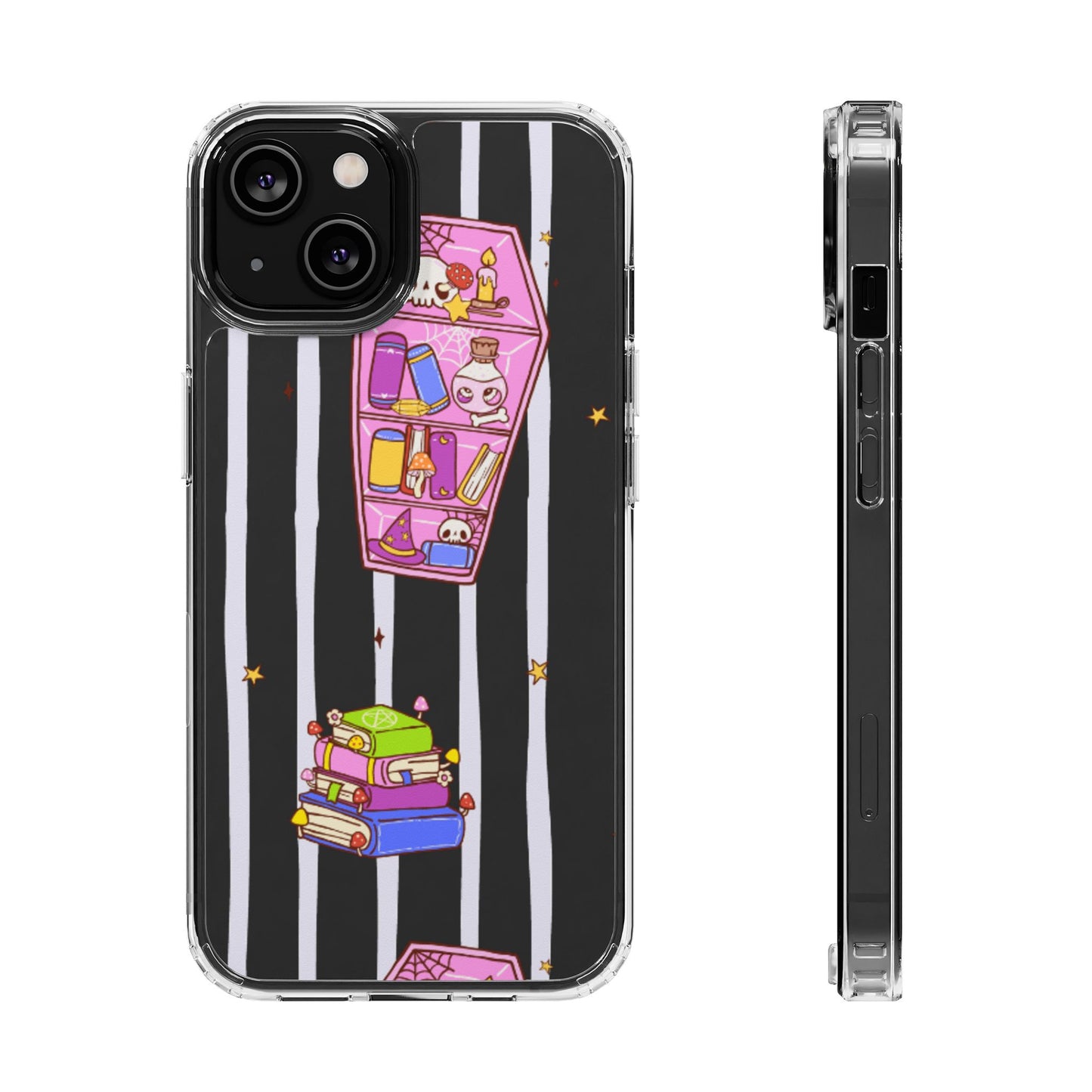 Clear Phone Case – Booked to Death