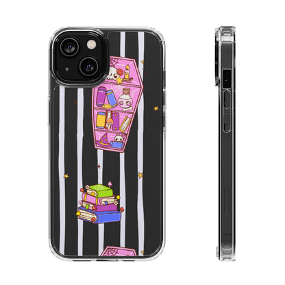Clear Phone Case – Booked to Death