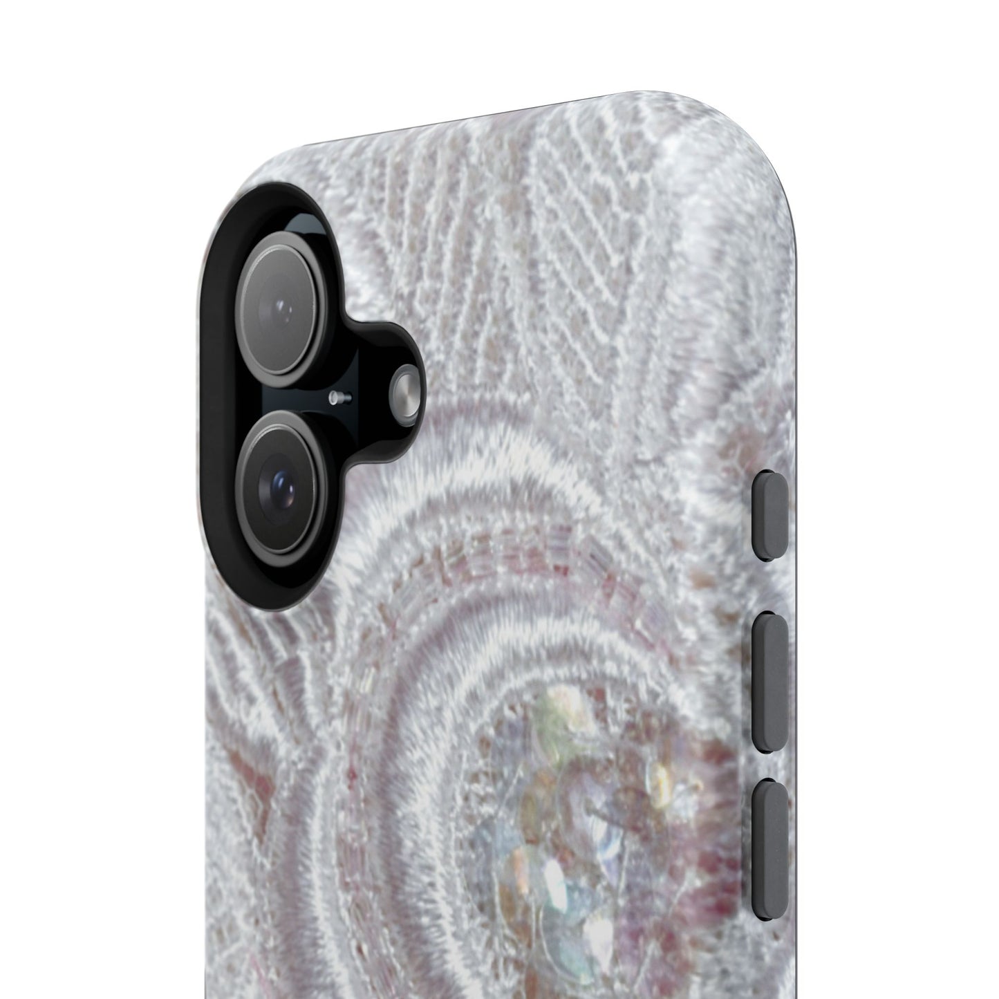 Impact-Resistant Phone Case – Lace Veil