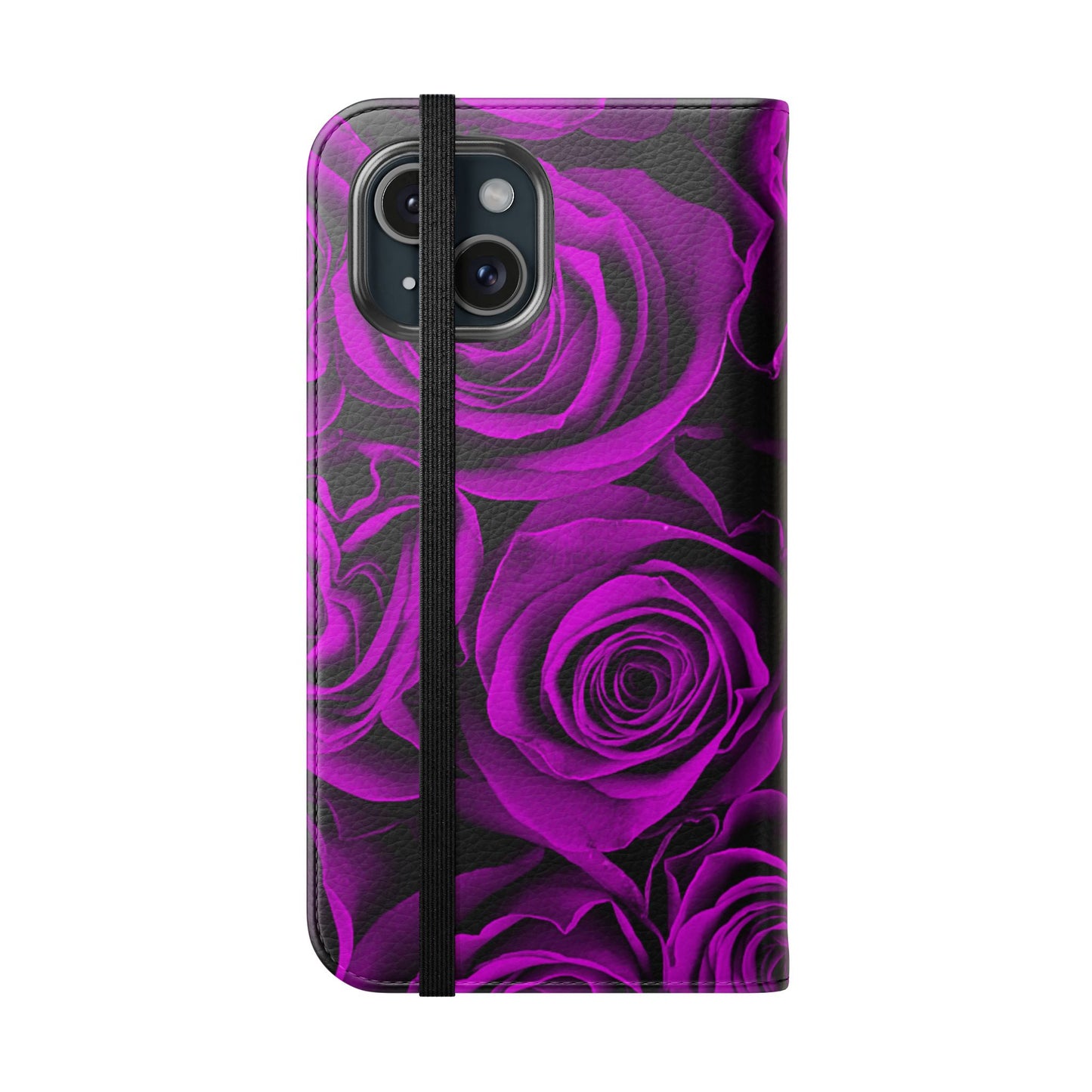 Flip Case – Amethyst Roses