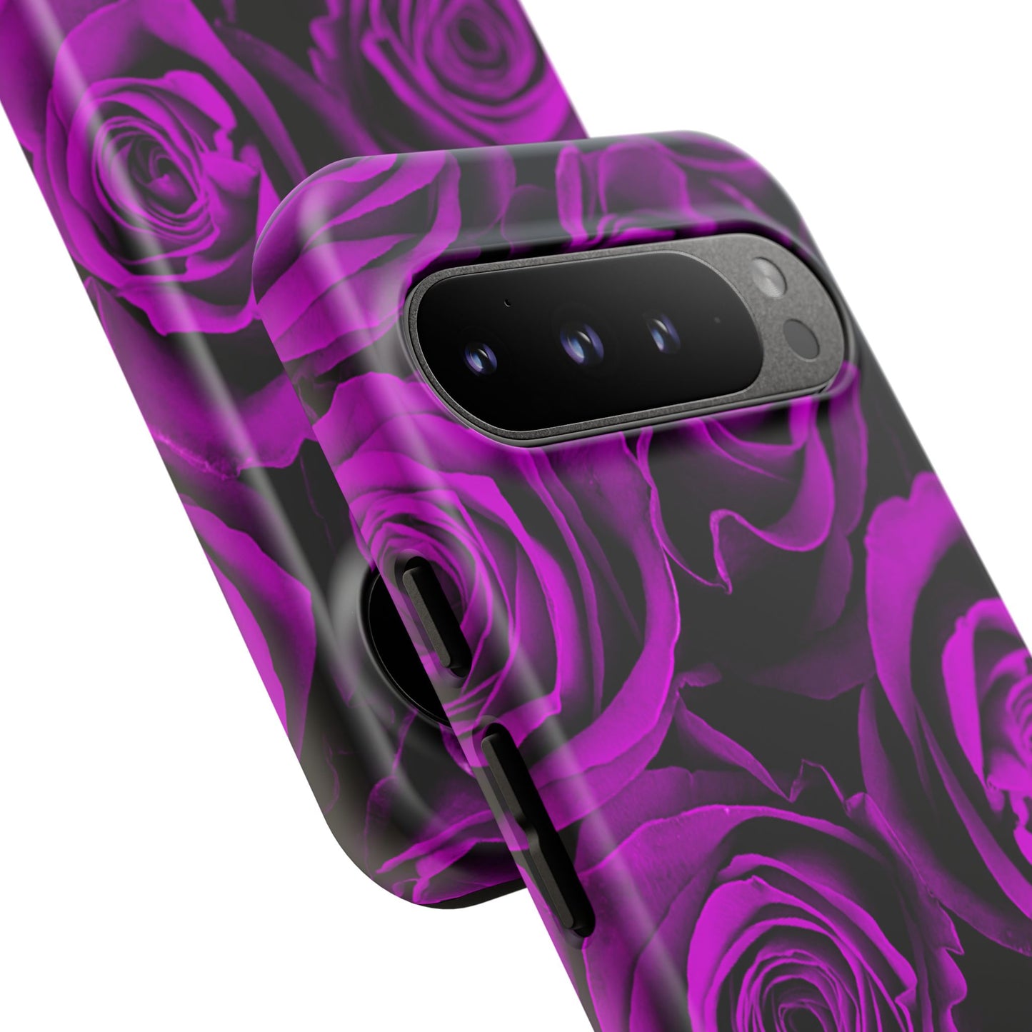 Protective Phone Case – Amethyst Roses