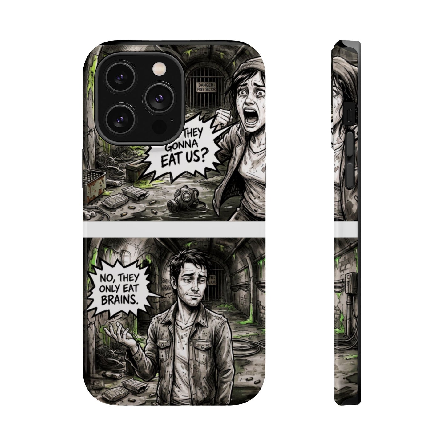 Wireless-Charging Compatible Case – Brains Only