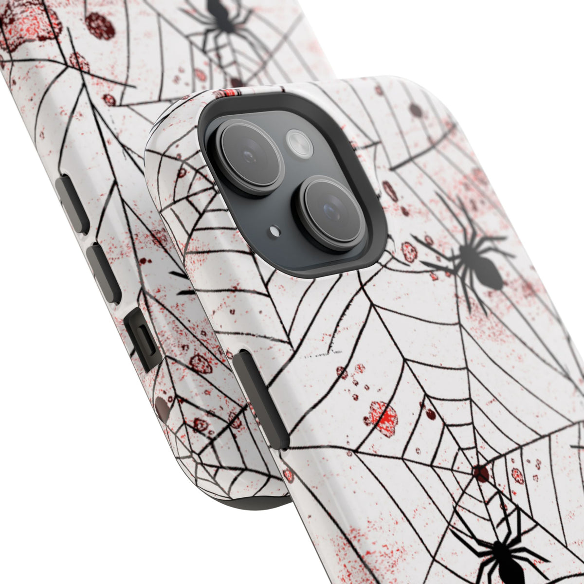 Impact-Resistant Phone Case – Blood Web