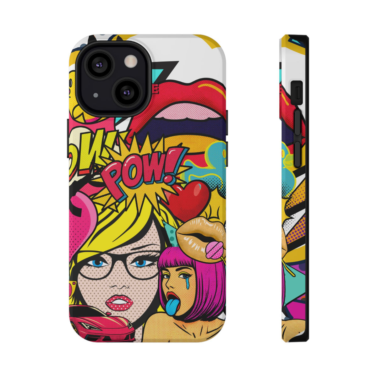 Impact-Resistant Phone Case – Pop Off – Compatible with iPhone 11–17 & Samsung Galaxy S22–S26 Series