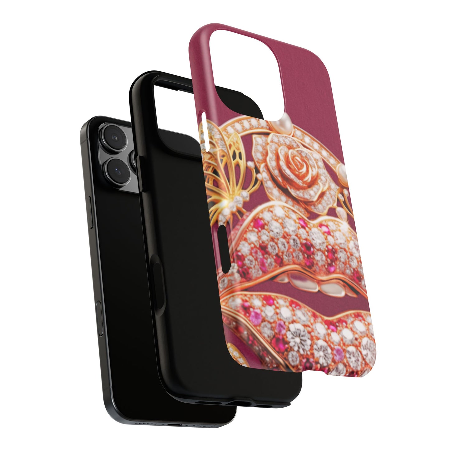 Protective Phone Case – Kiss of Gold