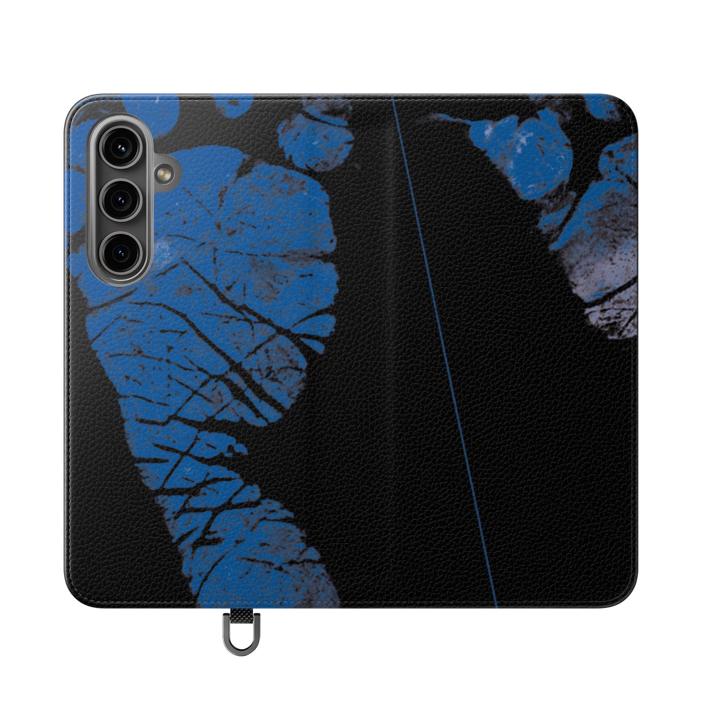 Flip Case – Mom’s Little Blue Footprints