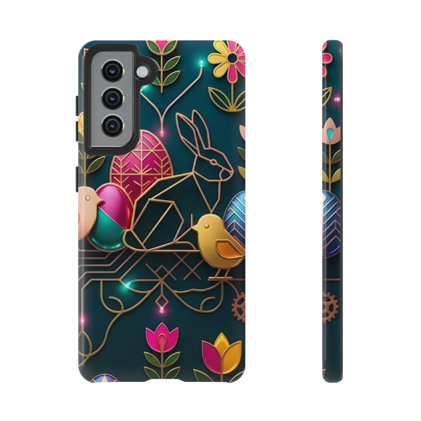 Protective Phone Case – Jeweled Garden