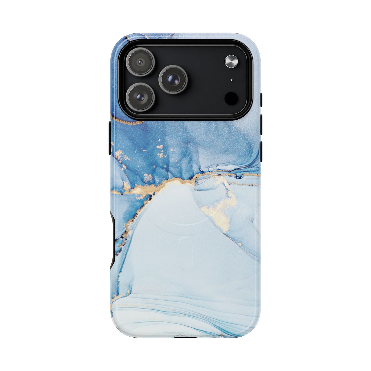 Protective Magnetic Phone Case – Blue Agate