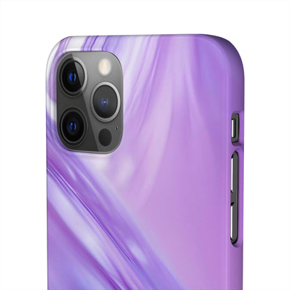 Snap Phone Case – Lavender Wave