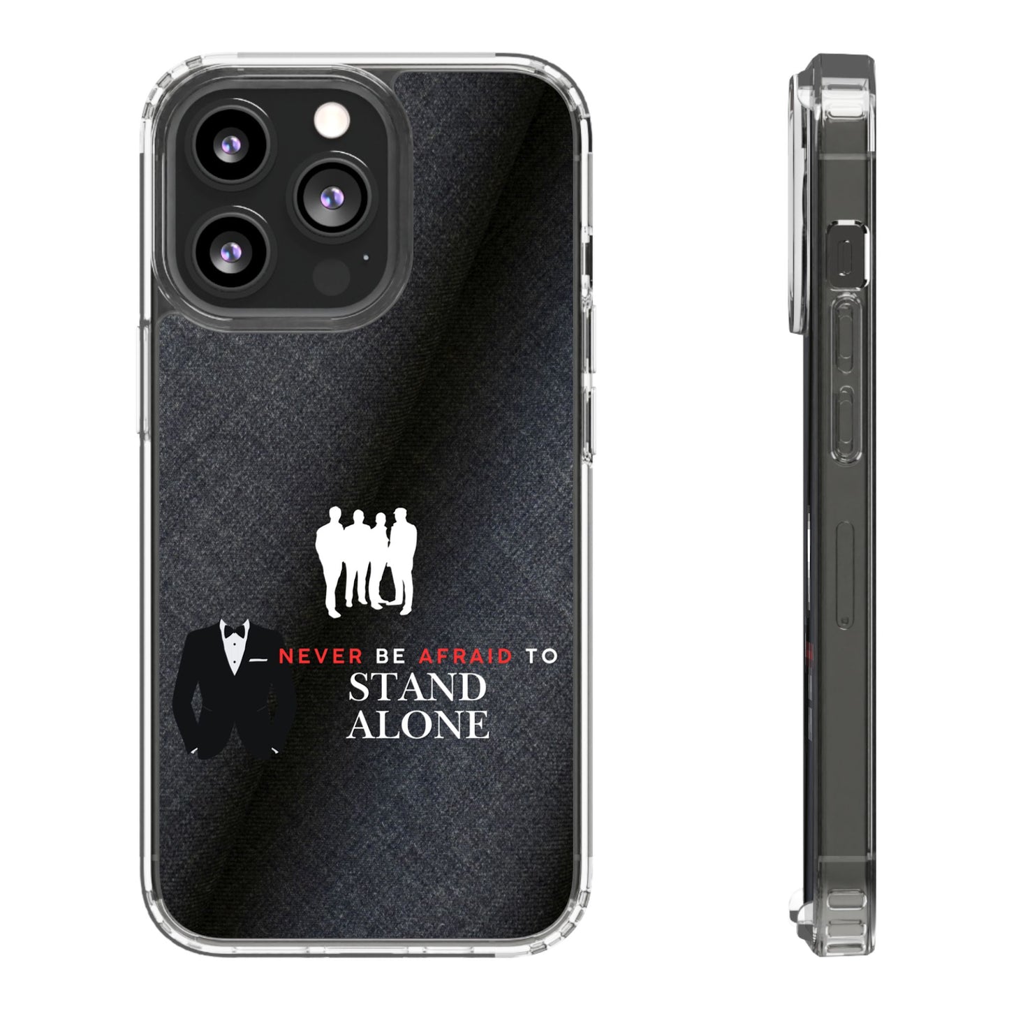Clear Phone Case – Stand Alone