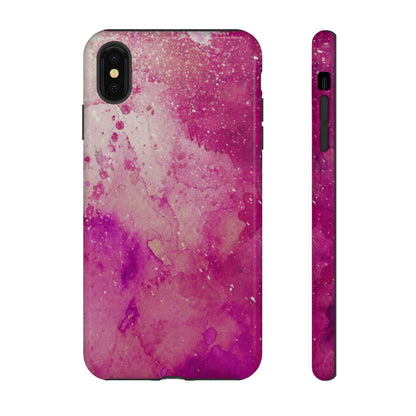 Protective Phone Case – Spilled Wine