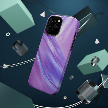 Impact-Resistant Phone Case – Lavender Wave