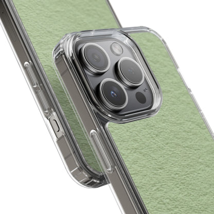 Clear Phone Case – Matcha Wash