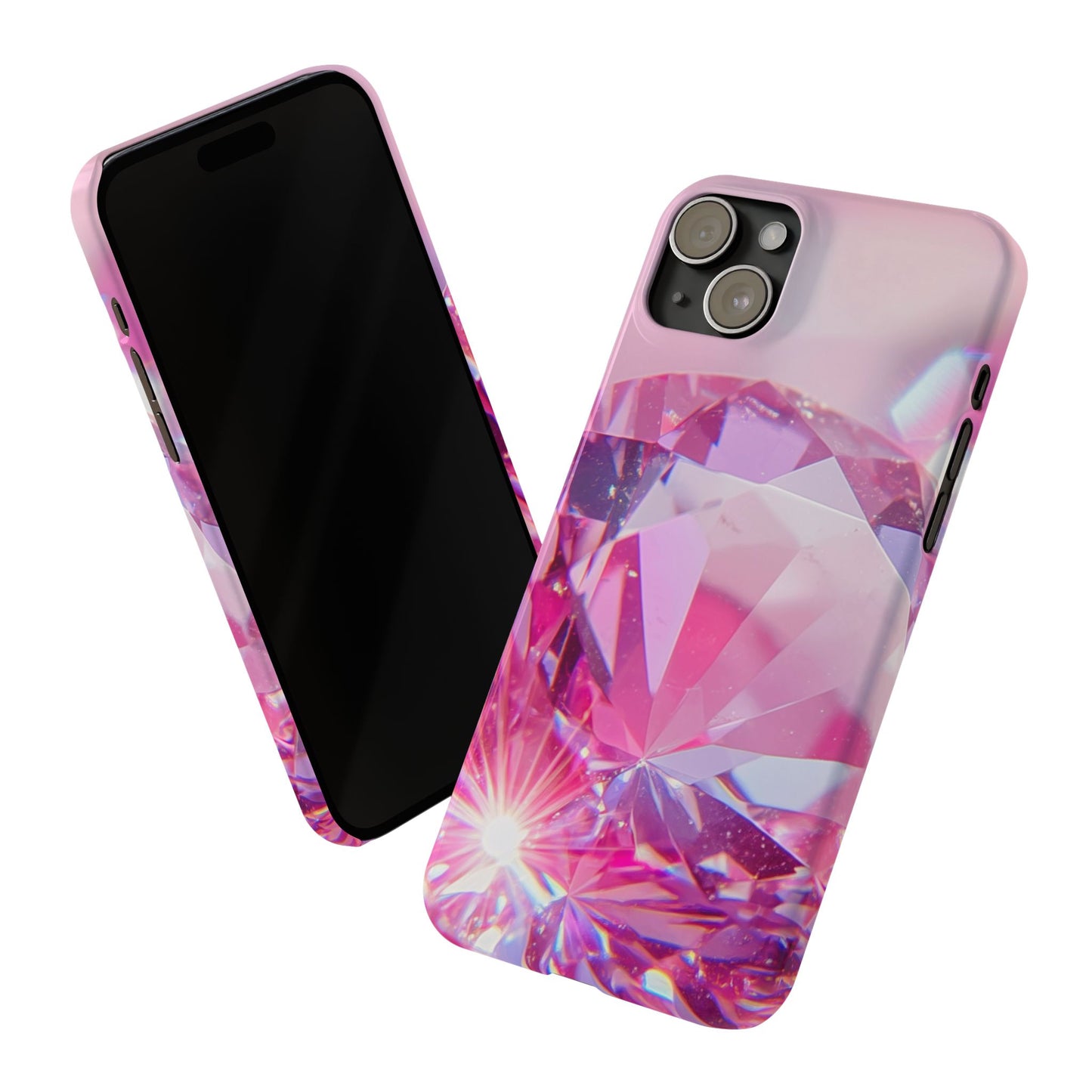 Slim Phone Case – Pink Ice