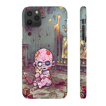 Phone Case — Creepy Cute Zombie Baby Nursery Design