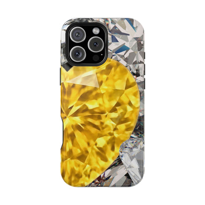 Impact-Resistant Phone Case – Heart of Gold