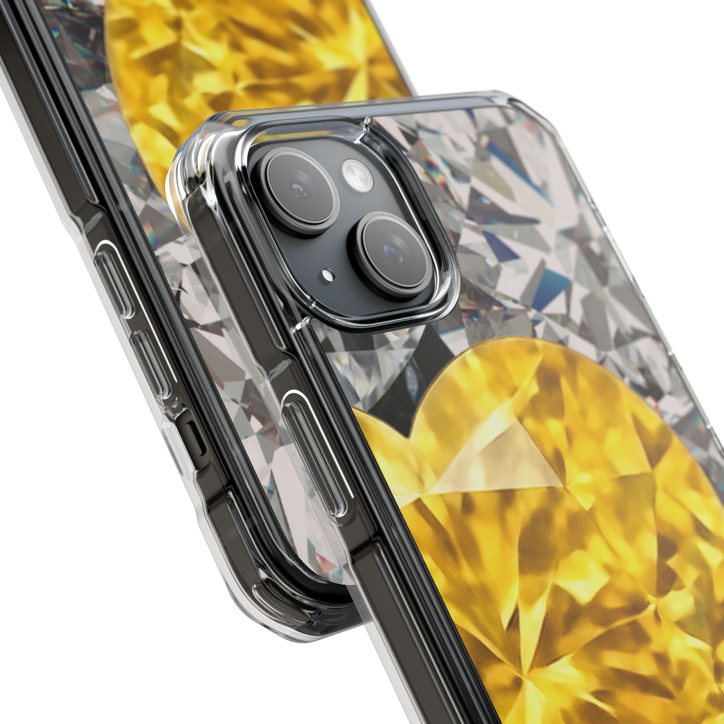 Clear Magnetic Phone Case – Heart of Gold
