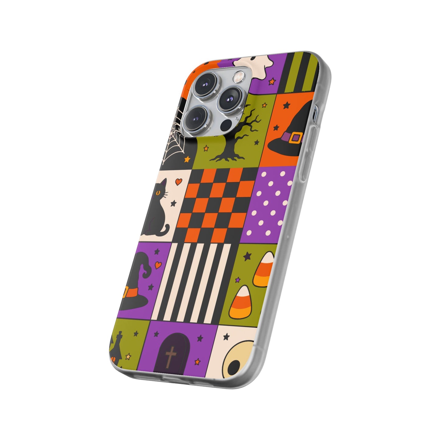Flexi Case – Spooky Patchwork