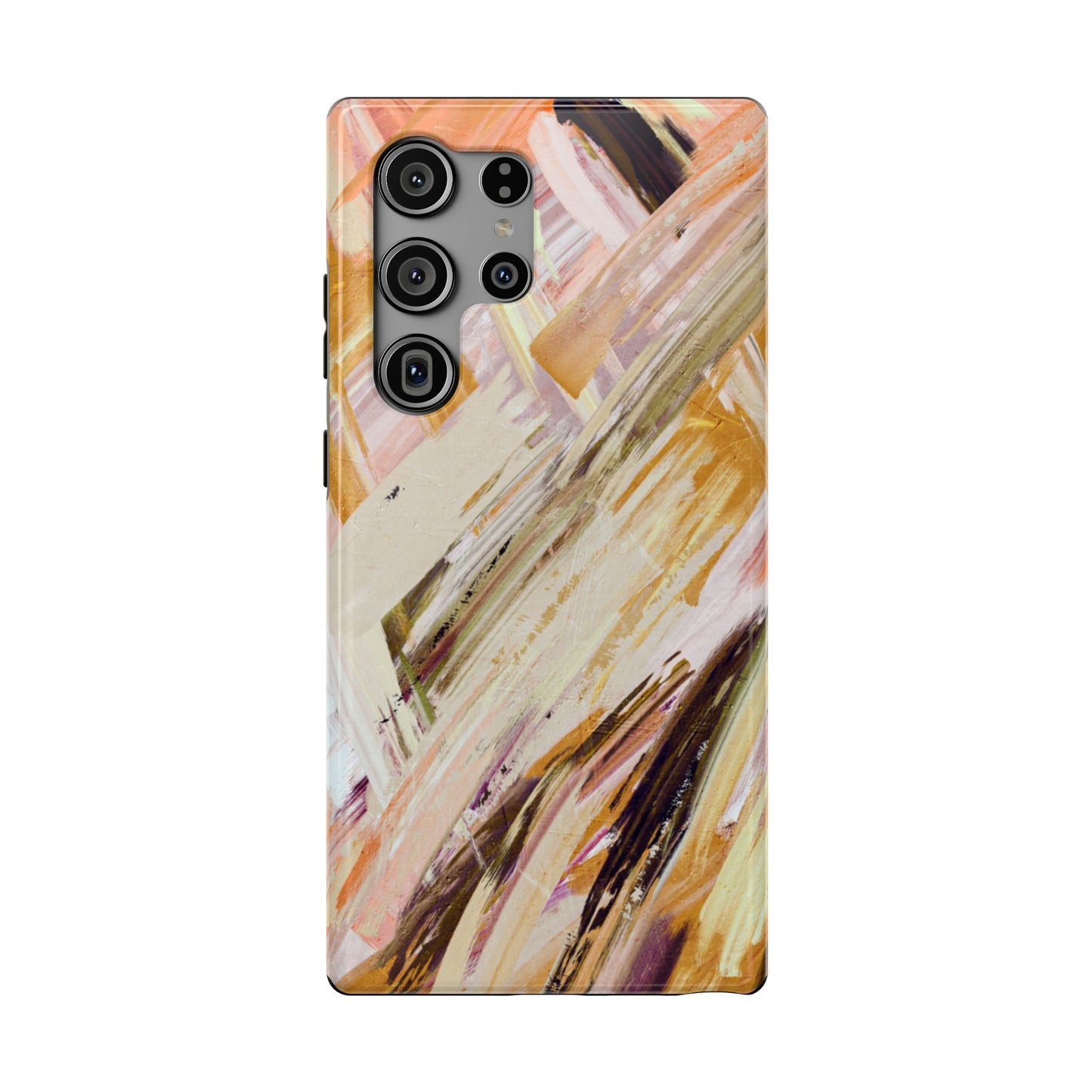 Impact-Resistant Phone Case – Brush & Bronze
