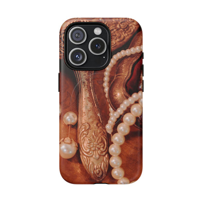 Protective Magnetic Phone Case – Bronze Vanity