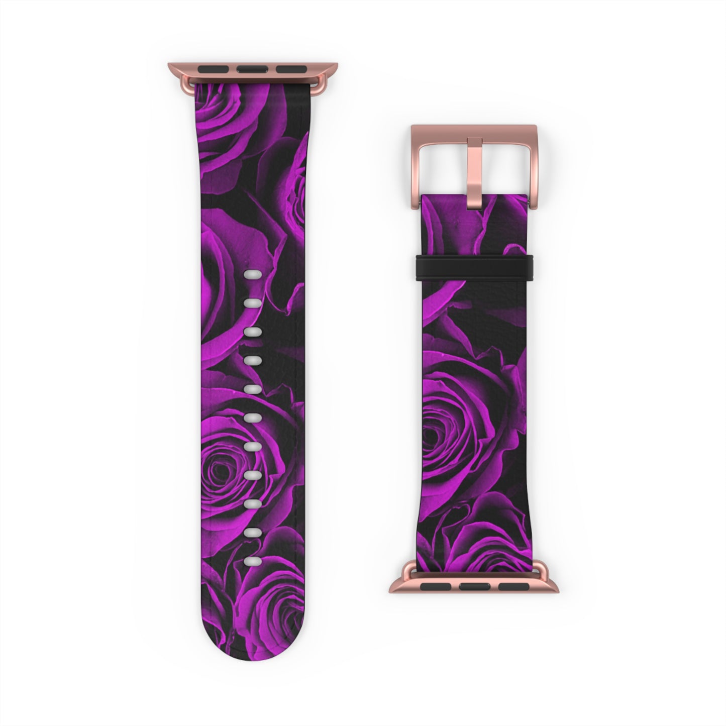 Watch Band – Amethyst Roses