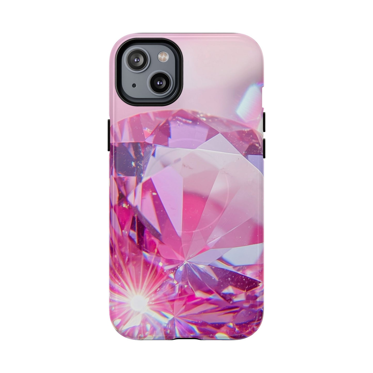 Protective Magnetic Phone Case – Pink Ice