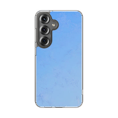 Clear Phone Case – Azure Fade
