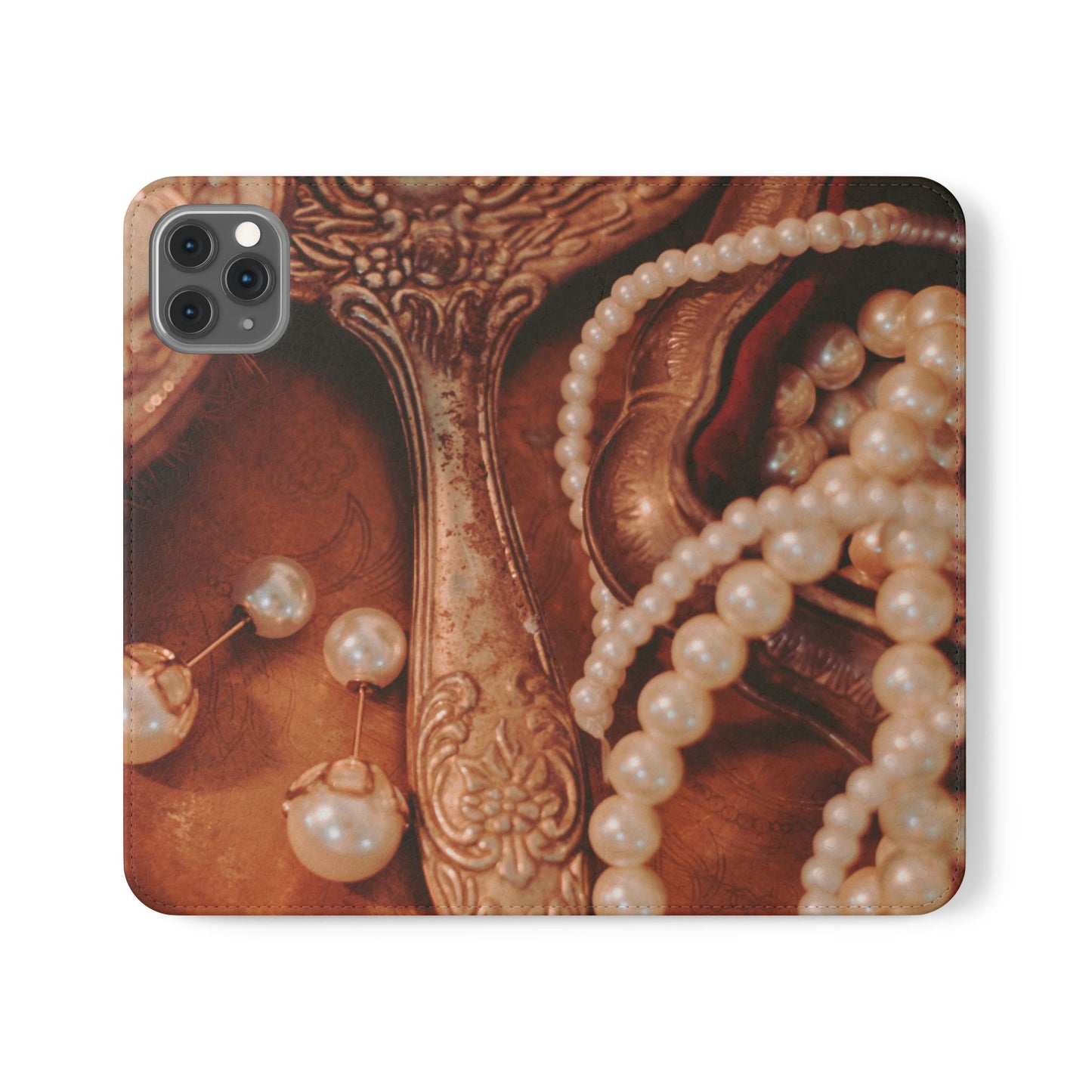 Flip Case – Bronze Vanity