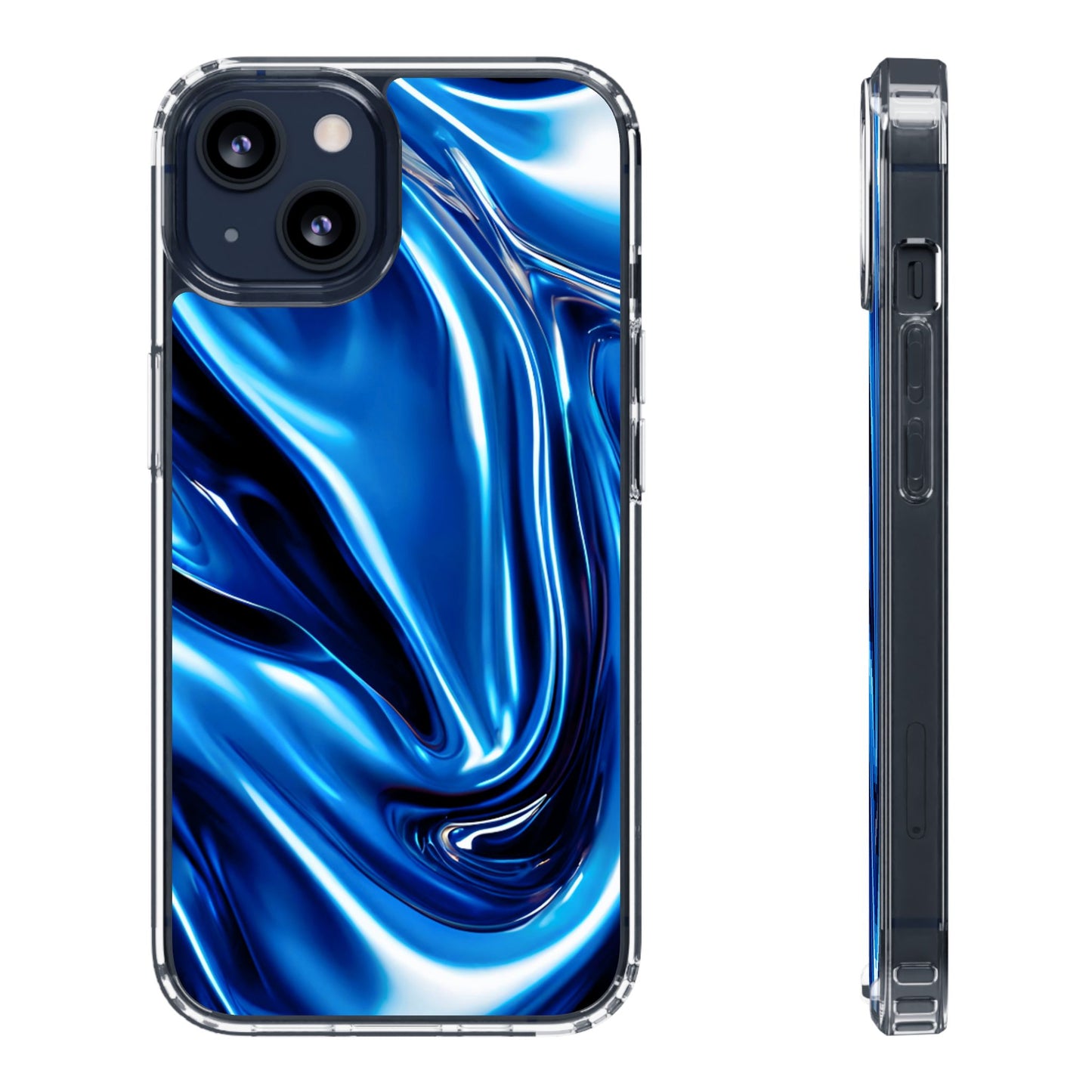 Clear Phone Case – Midnight Surge