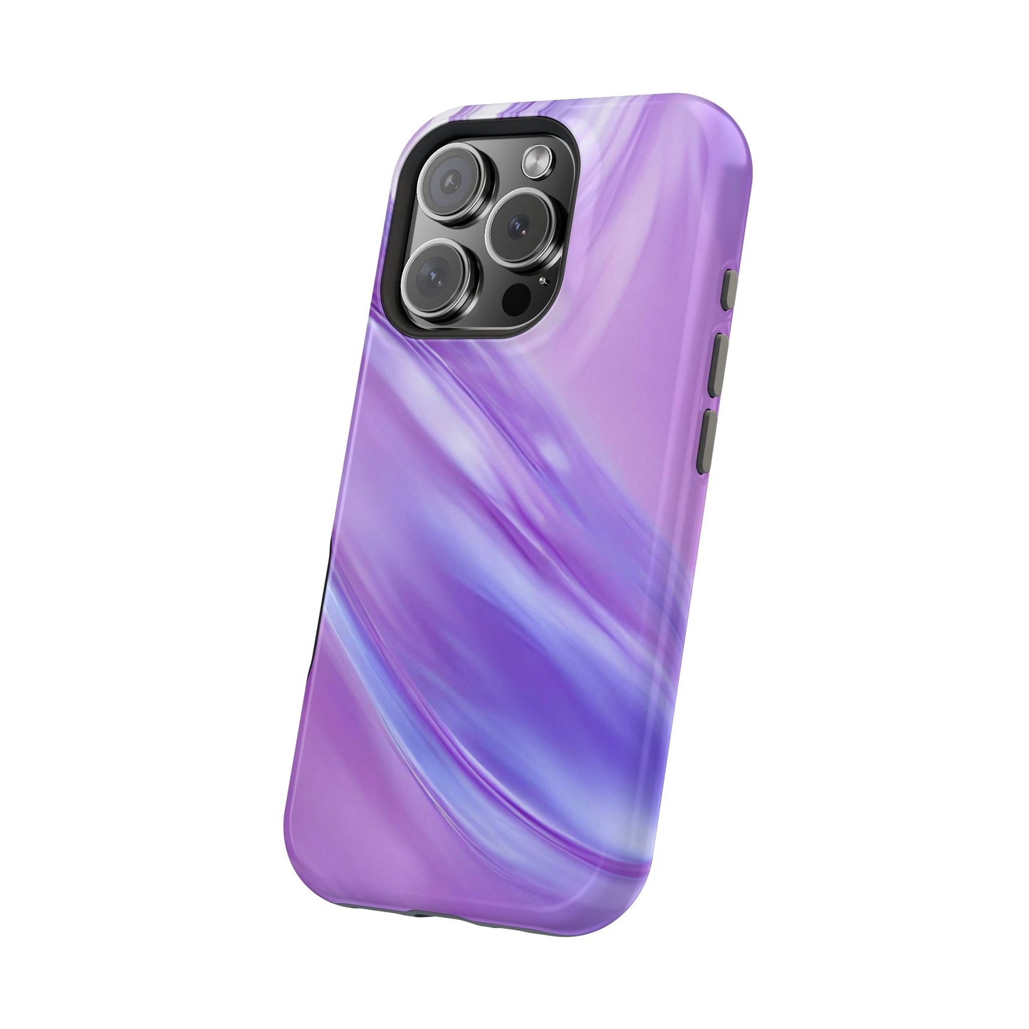 Wireless-Charging Compatible Case – Lavender Wave