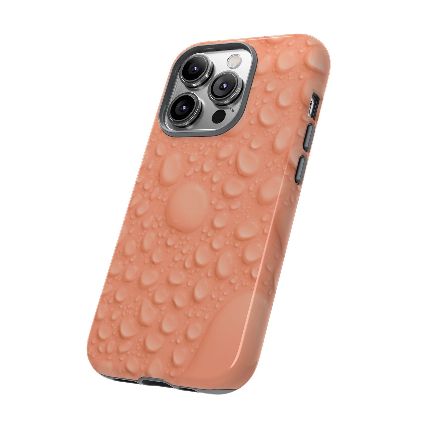 Protective Phone Case – Apricot Rain