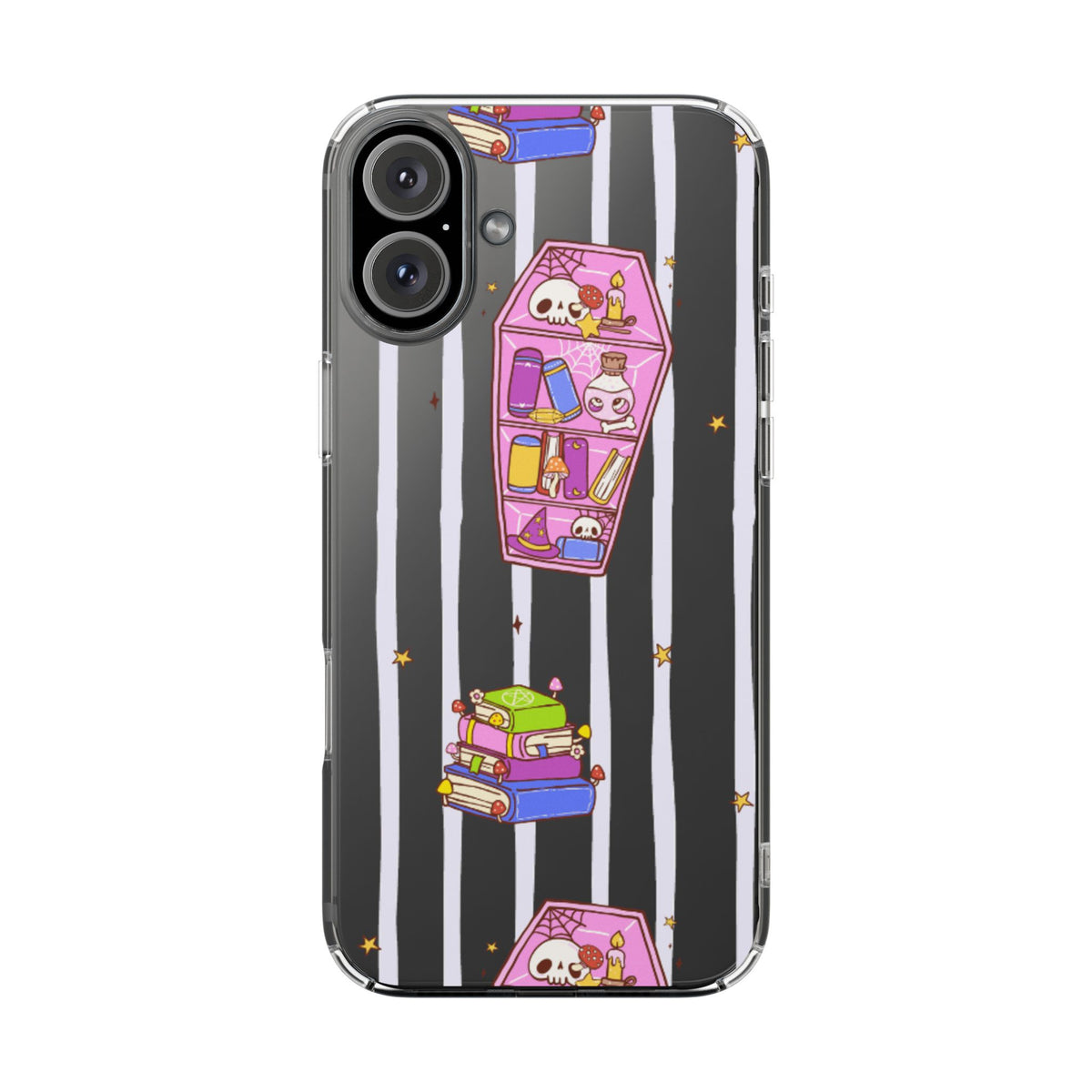 Clear Phone Case – Booked to Death