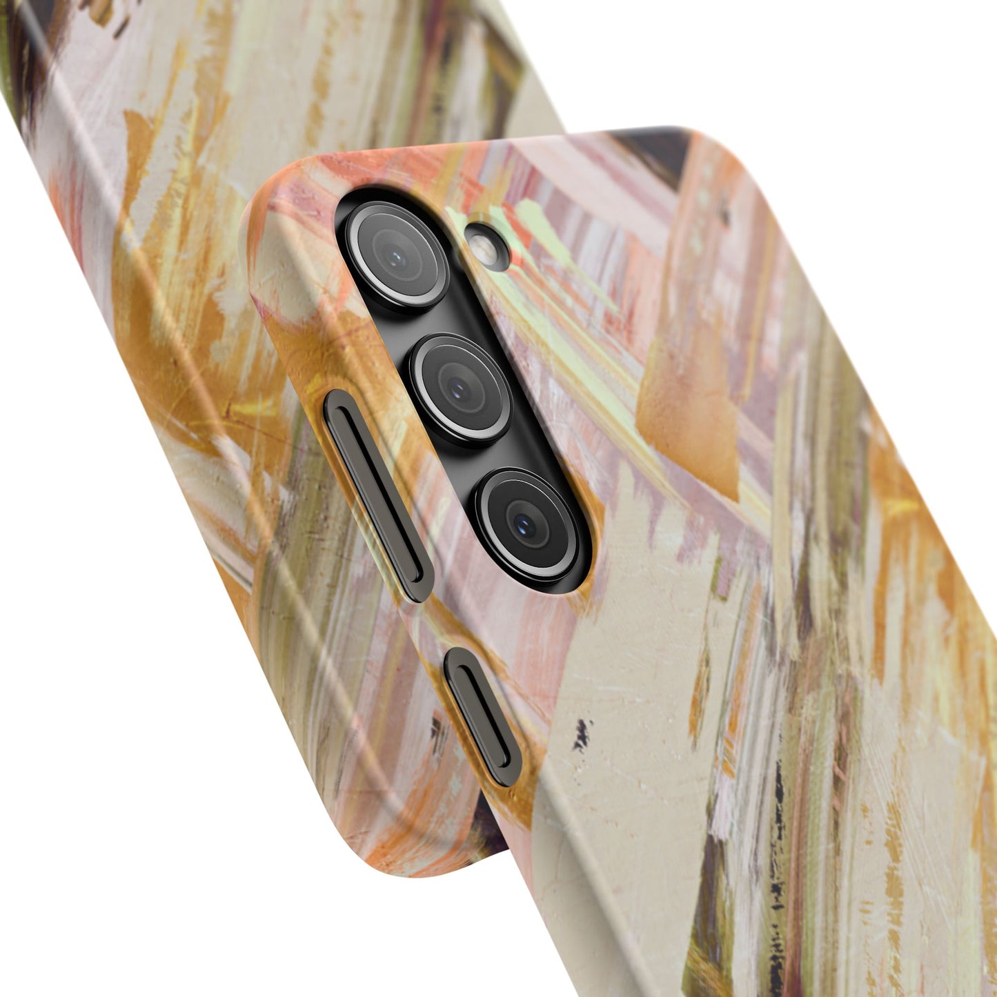 Snap Phone Case – Brush & Bronze