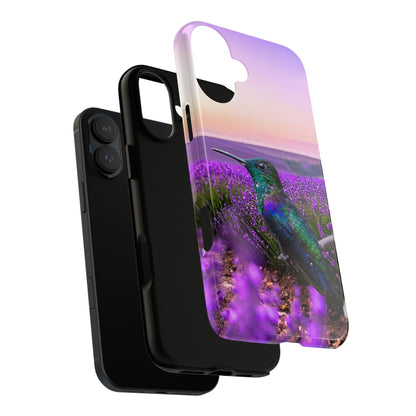 Protective Phone Case – Hummingbird Reverie